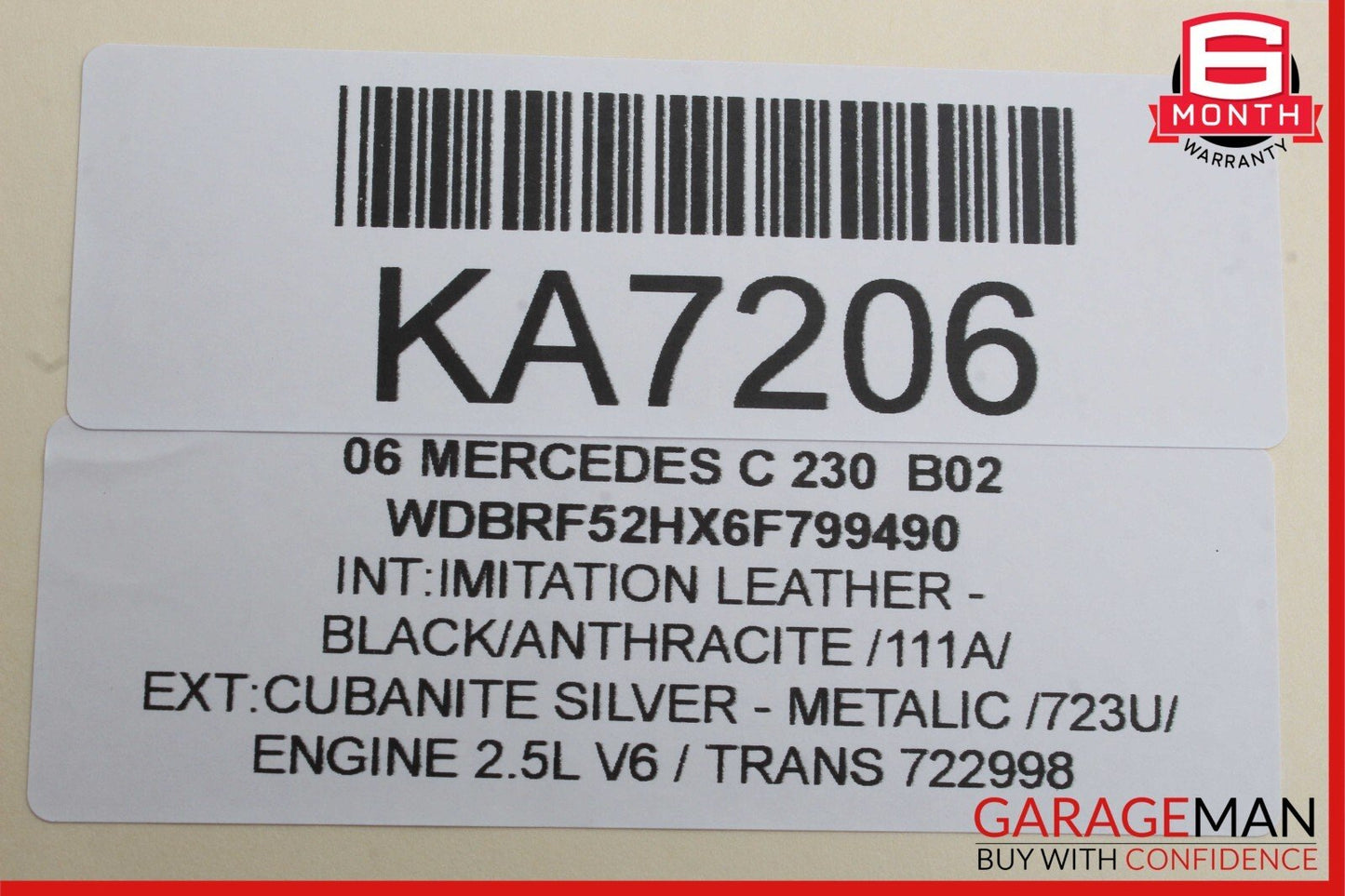 03-09 Mercedes C230 E320 GL450 ML63 AMG Sirius Satellite Radio Receiver OEM