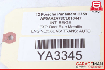 10-16 Porsche Panamera 970 Floor Gear Shifter Shift Selector Box w/ Knob Assy