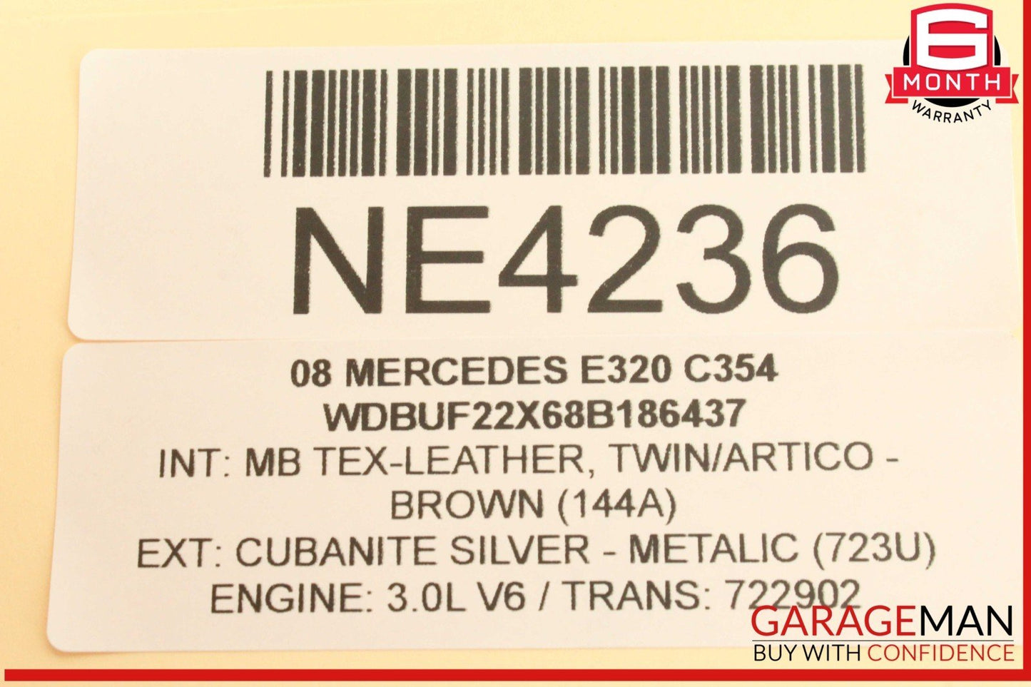 2007-2014 Mercedes-Benz W212 E320 Engine Motor Starter 0001115070