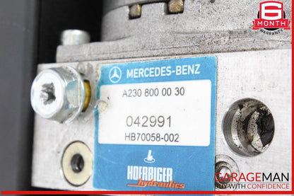 03-08 Mercedes R230 SL500 SL550 Convertible Top Hydraulic Pump Motor OEM