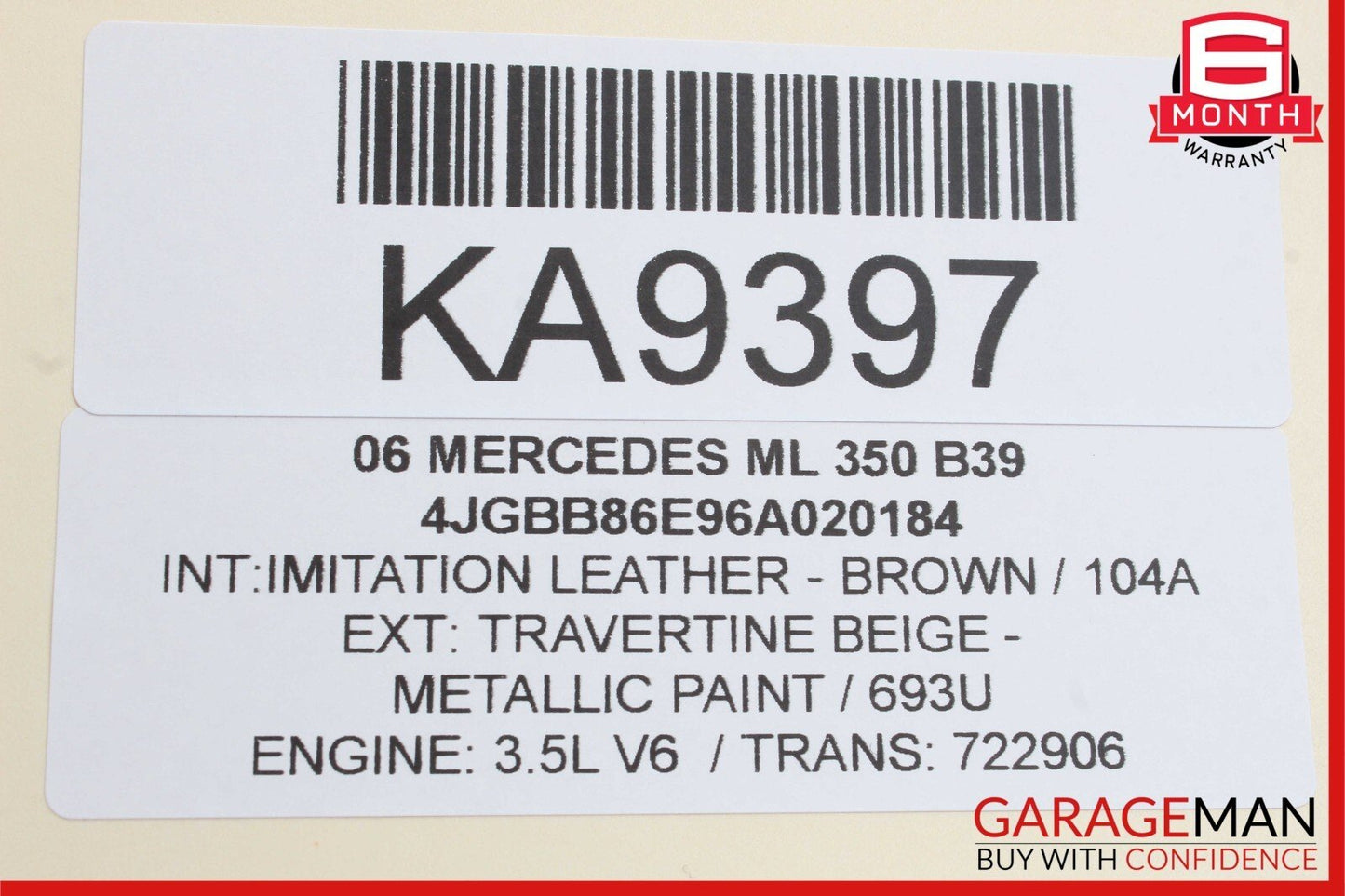 06-12 Mercedes W164 ML350 GL350 Dash Hazard Heated Seats ESP Control Panel