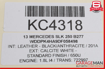 08-18 Mercedes R172 SLK250 C350 Front Left Side Seat Controller Module Unit OEM