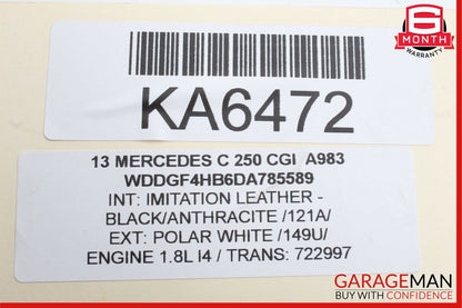 08-16 Mercedes W212 E350 C250 Front Left Side Curved Wishbone Control Arm
