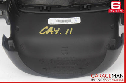 11-18 Porsche Cayenne 958 E-Hybrid Steering Column Cover Trim Black OEM