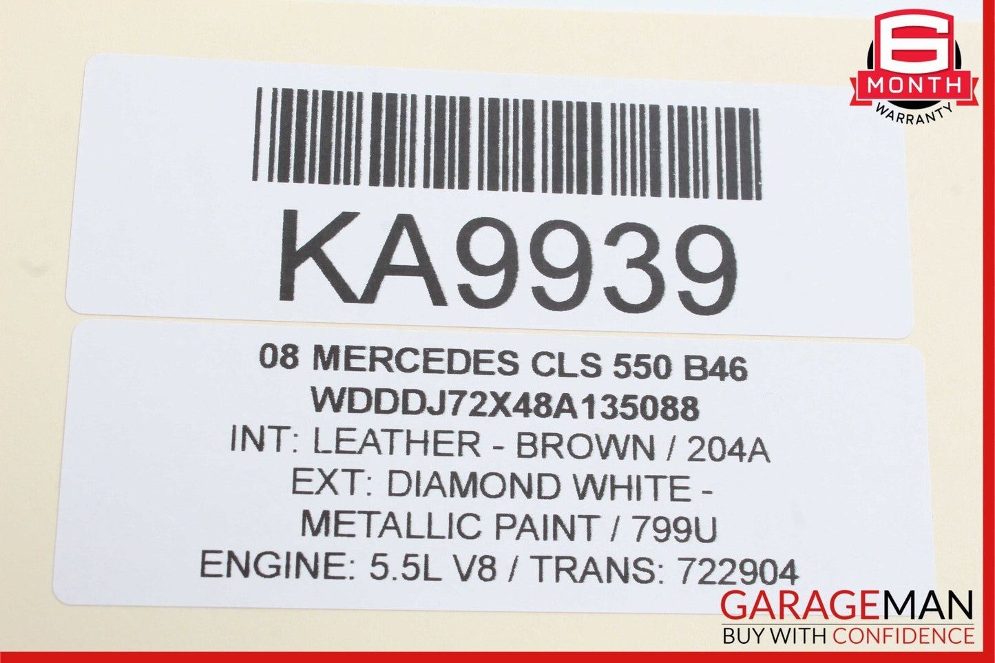 03-12 Mercedes SLK280 CLS500 E350 Front Right Side Seat Controller Module Unit