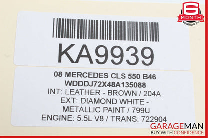 03-12 Mercedes SLK280 CLS500 E350 Front Right Side Seat Controller Module Unit