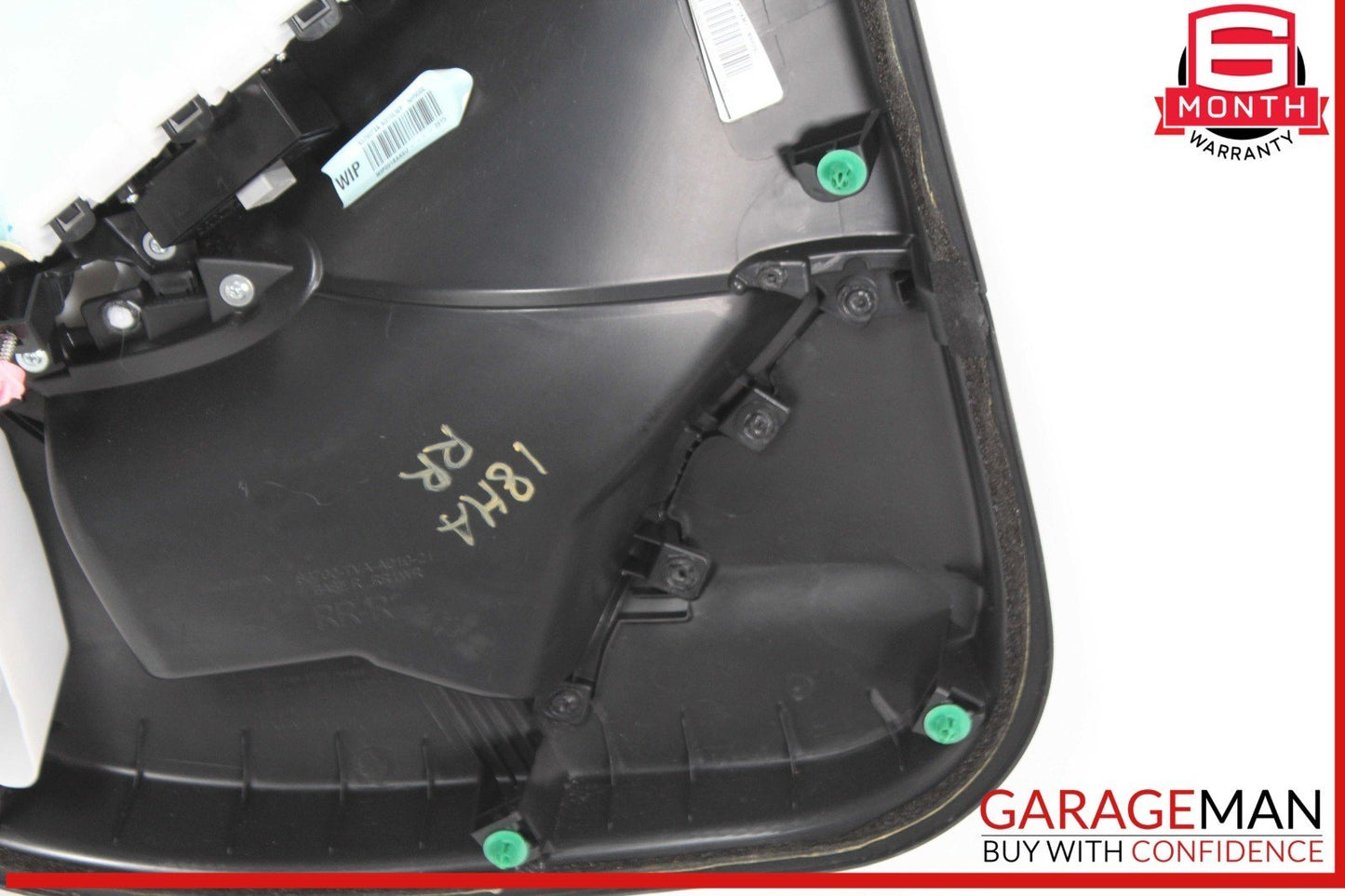 18-22 Honda Accord Rear Right Passenger Side Interior Door Panel Black OEM