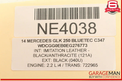 10-15 Mercedes X204 GLK250 Bluetec Front Right or Left Suspension Control Arm