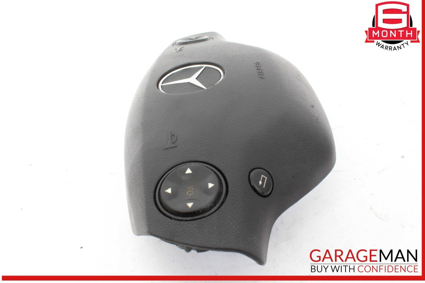 07-10 Mercedes W221 S550 S450 CL500 CL550 Steering Wheel Airbag Air Bag Black