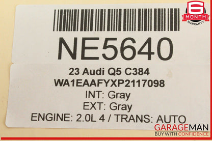 18-25 Audi Q5 SQ5 Rear Left or Rear Right Side Lower Control Arm 80A505311B OEM