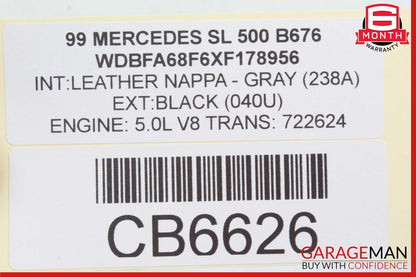 94-02 Mercedes R129 SL500 SL600 Front Left Side Exterior Door Handle OEM