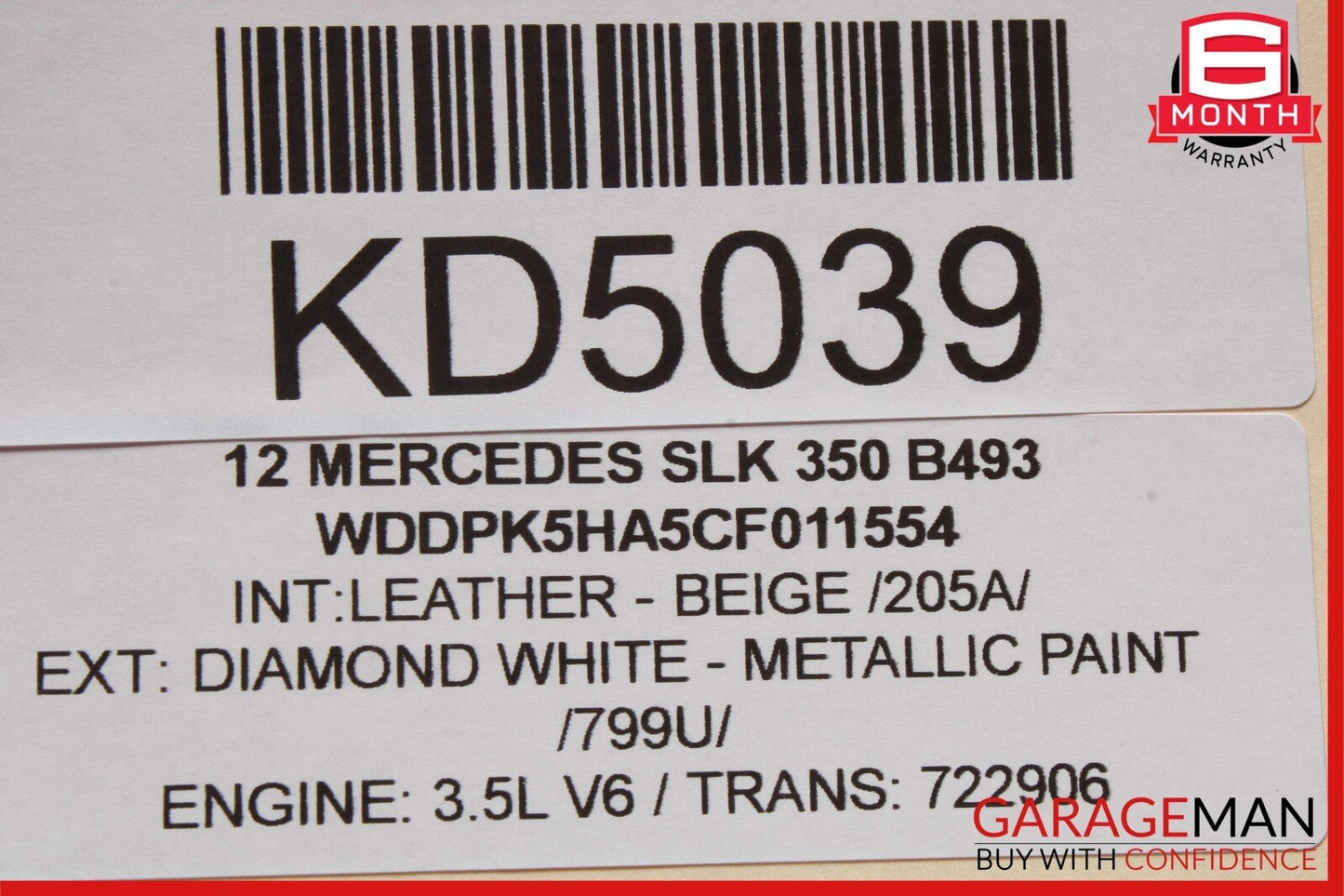 12-16 Mercedes R172 SLK250 SLK350 Instrument Cluster Speedometer Gauge OEM
