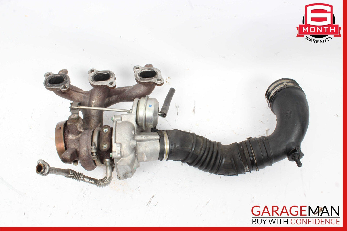 14-20 Maserati Ghibli Levante M157 Left Turbocharger Turbo Charger Manifold OEM