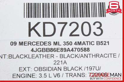 06-11 Mercedes W164 ML550 ML350 Harman Kardon Rear Sub Woofer Subwoofer Speaker