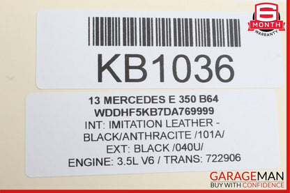 08-20 Mercedes W212 E350 C300 Front Right Passenger Side Seat Control Module OEM