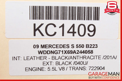07-14 Mercedes CL600 S550 ESP Parking Assist Suspension Switch Controller Module
