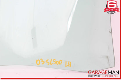 03-12 Mercedes R230 SL500 SL55 AMG Front Left Driver Side Door Window Glass OEM