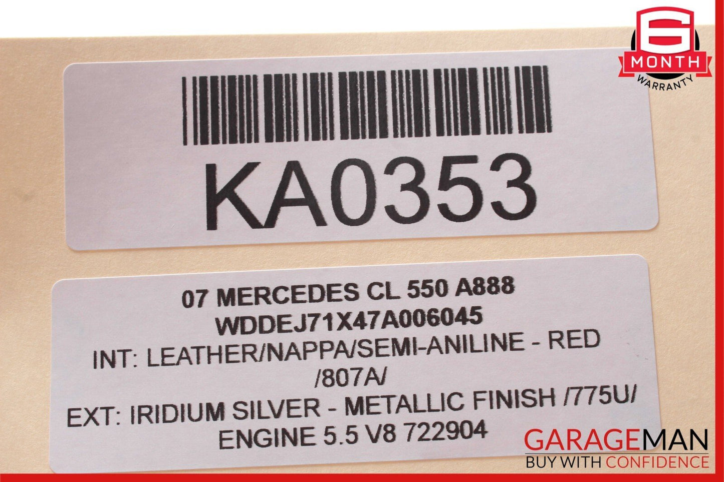 07-14 Mercedes S550 S500 CL550 Front Left Dash AC A/C Air Vent Grille Trim Cover