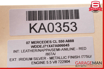 07-14 Mercedes S550 S500 CL550 Front Left Dash AC A/C Air Vent Grille Trim Cover