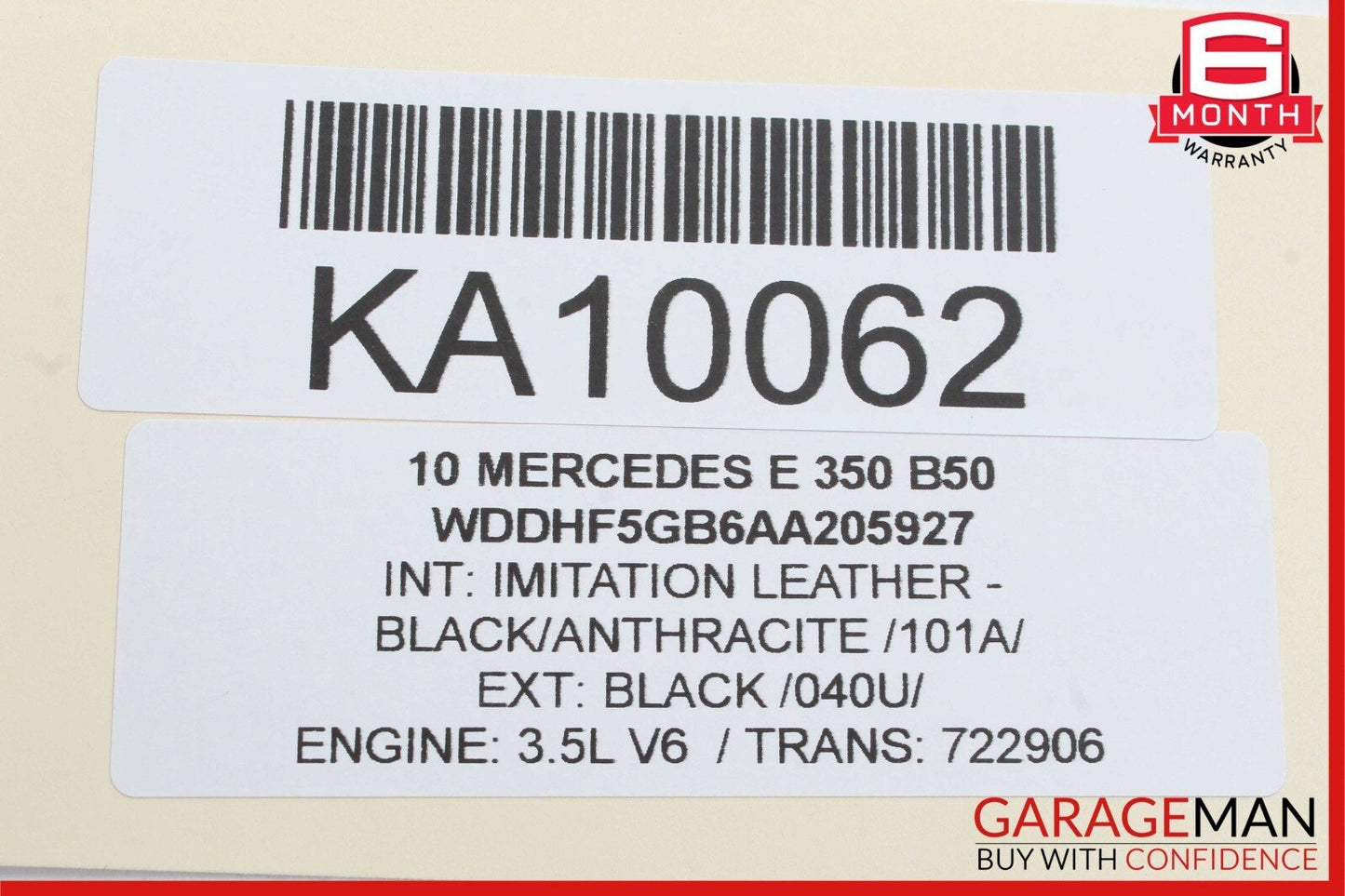10-13 Mercedes W212 E350 E500 Rear Left Driver Side Exterior Door Handle OEM