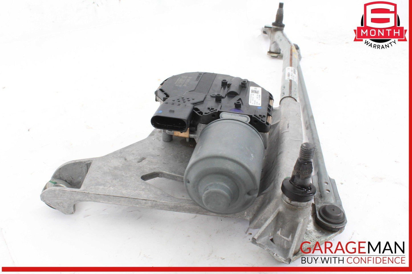 18-24 Audi Q7 Front Windshield Wiper Motor w/ Linkage Bosch 4M8955023 OEM
