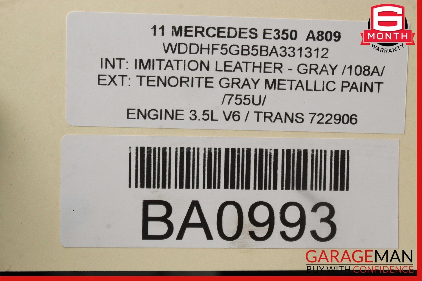 08-17 Mercedes W212 E350 Front Right Passenger Side Seat Control Module Unit OEM