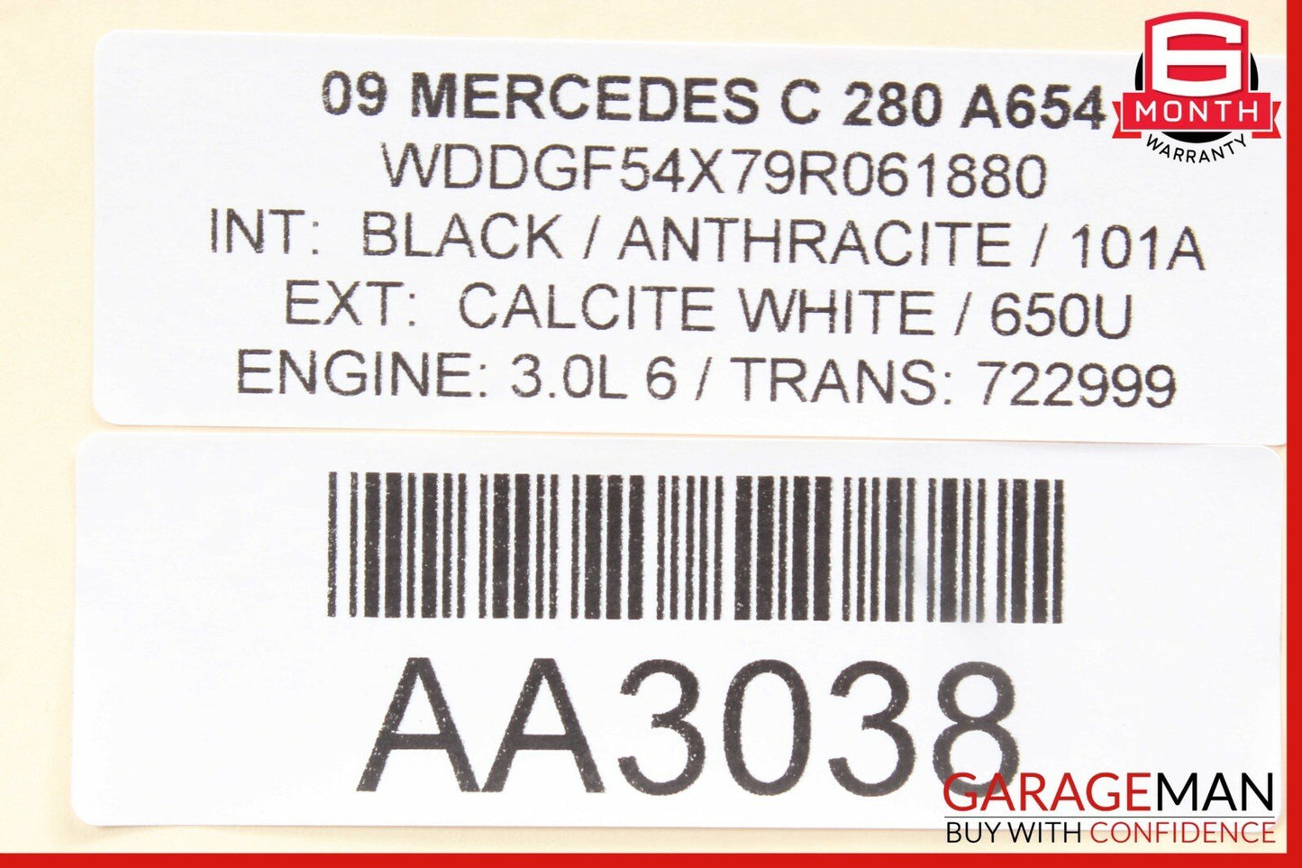 08-14 Mercedes W204 C350 AC A/C Climate Control Switch Trim Bezel OEM