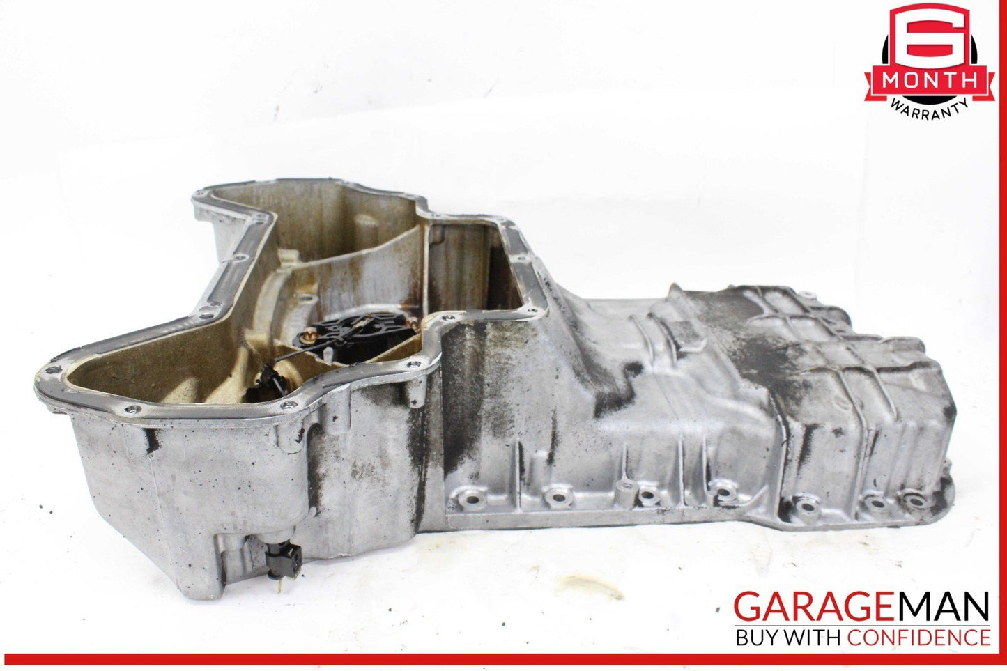 05-11 Mercedes W211 E350 Engine Upper Oil Sump Baffle Pan 2720142102 OEM