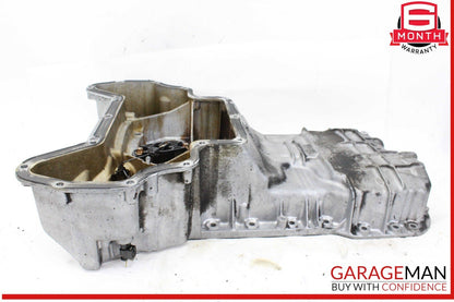 05-11 Mercedes W211 E350 Engine Upper Oil Sump Baffle Pan 2720142102 OEM