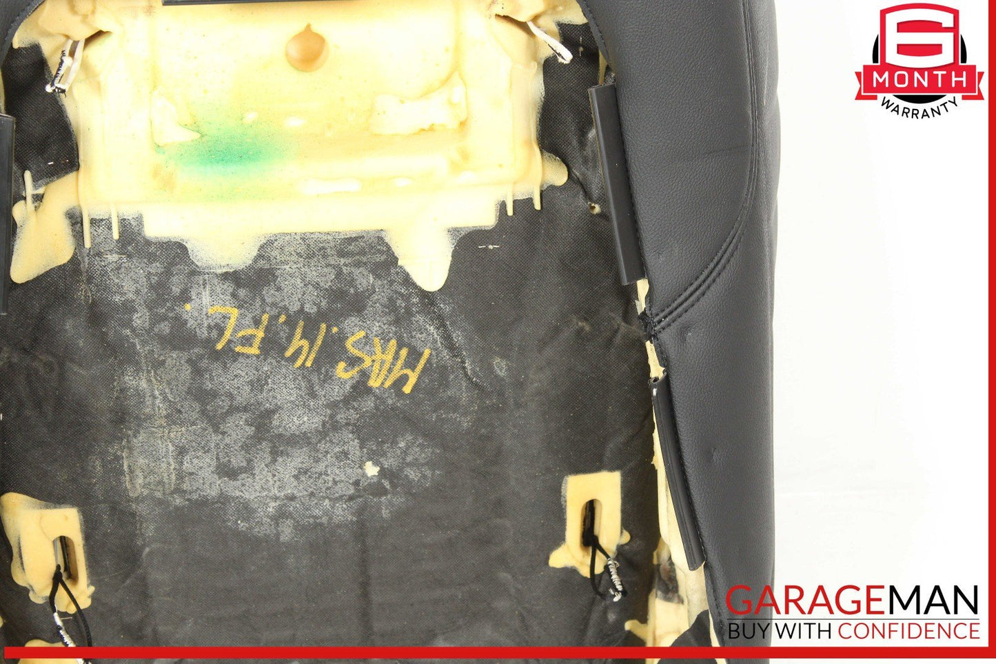 14-17 Maserati Ghibli M157 Front Left Top Upper Seat Cushion Black OEM
