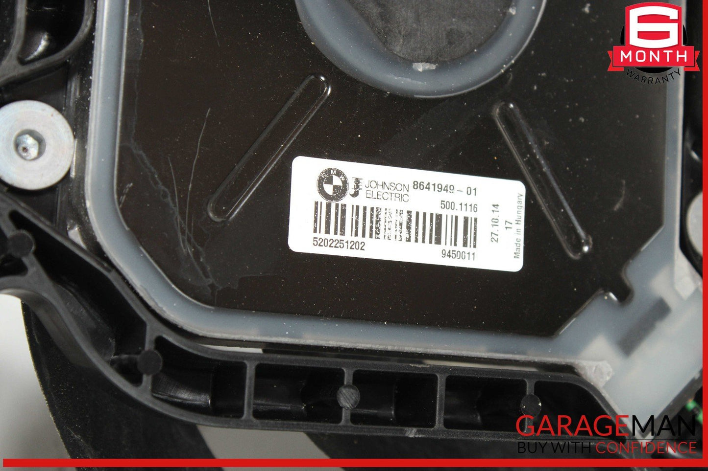 14-21 BMW i3 I01 Hybrid Radiator Cooling Fan Motor Shroud 8641949 OEM