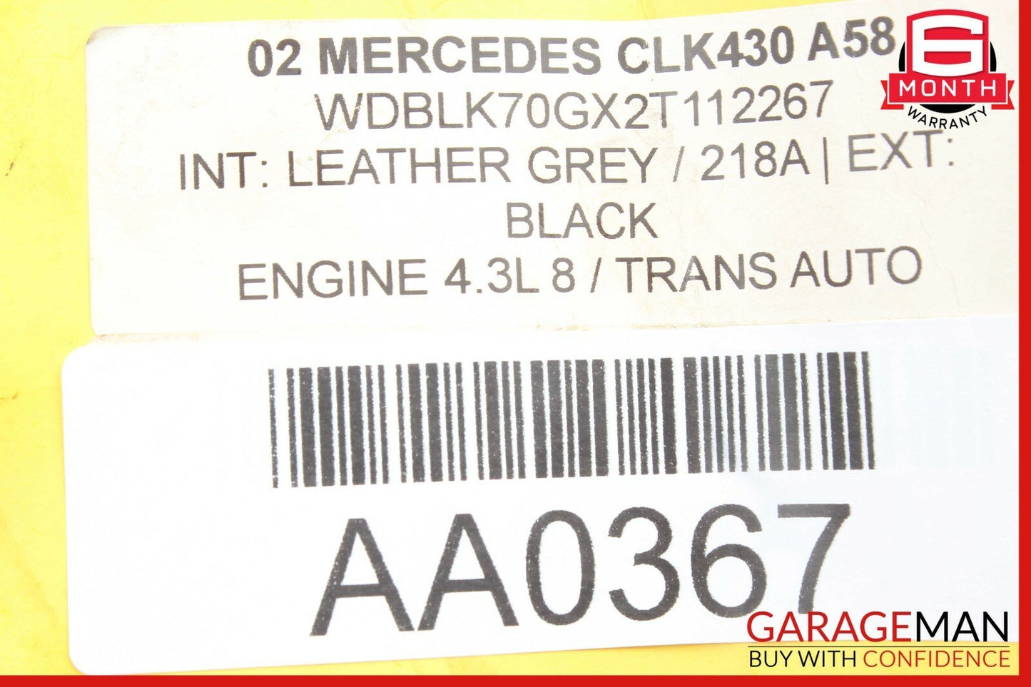 98-03 Mercedes CLK430 E320 Voice Communication Control Module Unit