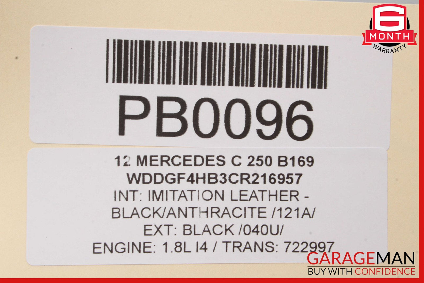 10-17 Mercedes W204 C250 E550 Coupe Panoramic Pano Sunroof Rail Track Frame OEM
