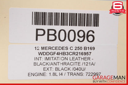 10-17 Mercedes W204 C250 E550 Coupe Panoramic Pano Sunroof Rail Track Frame OEM