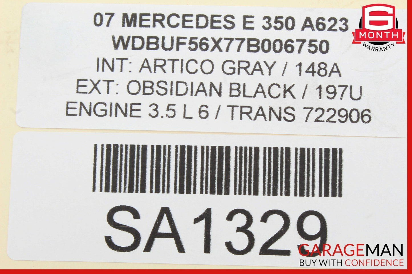 03-11 Mercedes W211 E350 Front Right Side Seat Adjustment Motor Set OEM