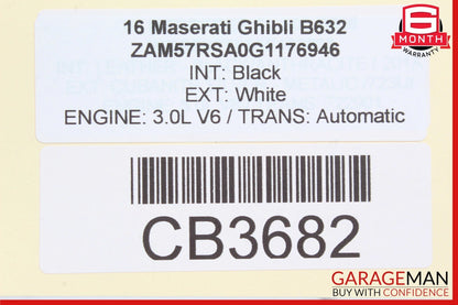 14-17 Maserati Ghibli M157 Rear Right Side Drive Axle CV Shaft Driveshaft