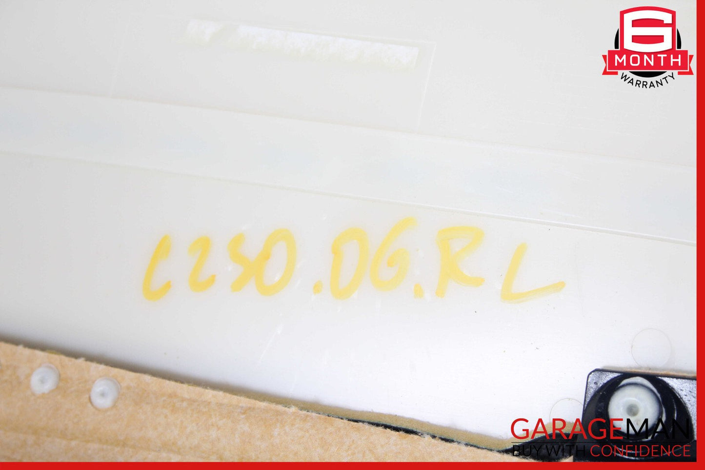 05-07 Mercedes W203 C230 Sedan Rear Left Side Interior Door Panel Trim Cover OEM