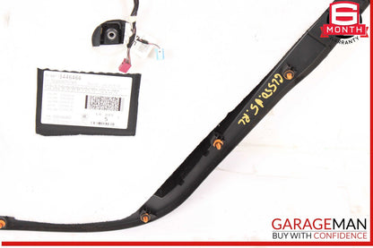 13-16 Mercedes X166 GL550 GL350 Interior Door Panel Rear Left Side Black OEM