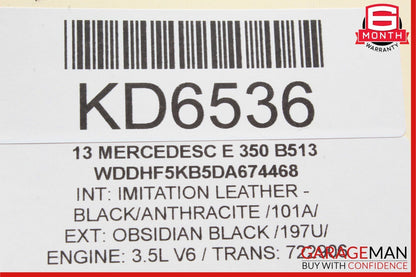10-15 Mercedes W204 C250 CLS550 Keyless Go Entry Control Module Unit