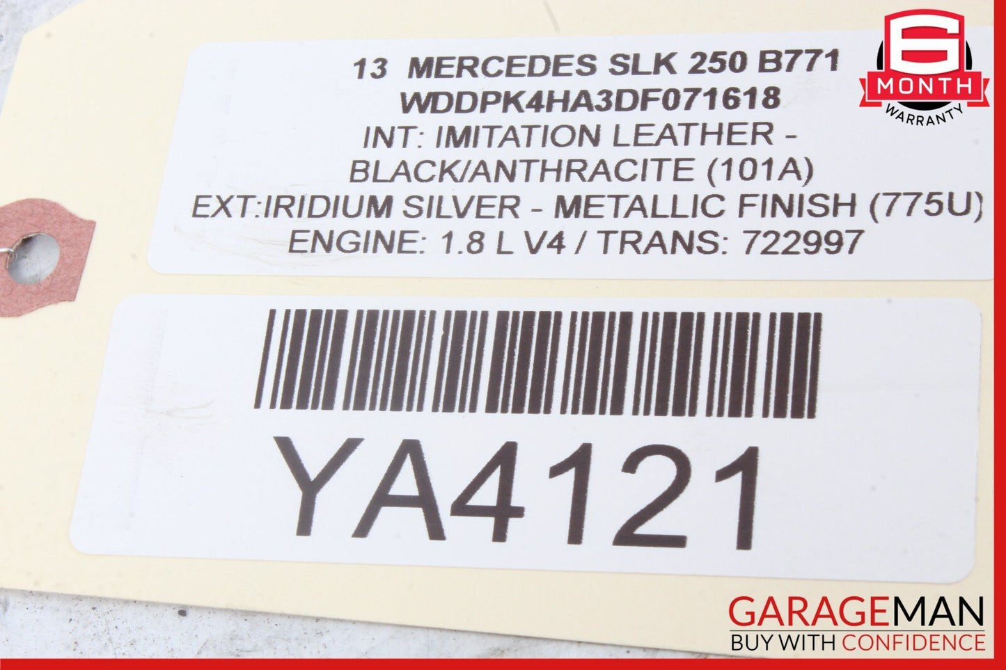 12-15 Mercedes R172 SLK250 C250 A/C Air Conditioning Compressor 0032308511 OEM