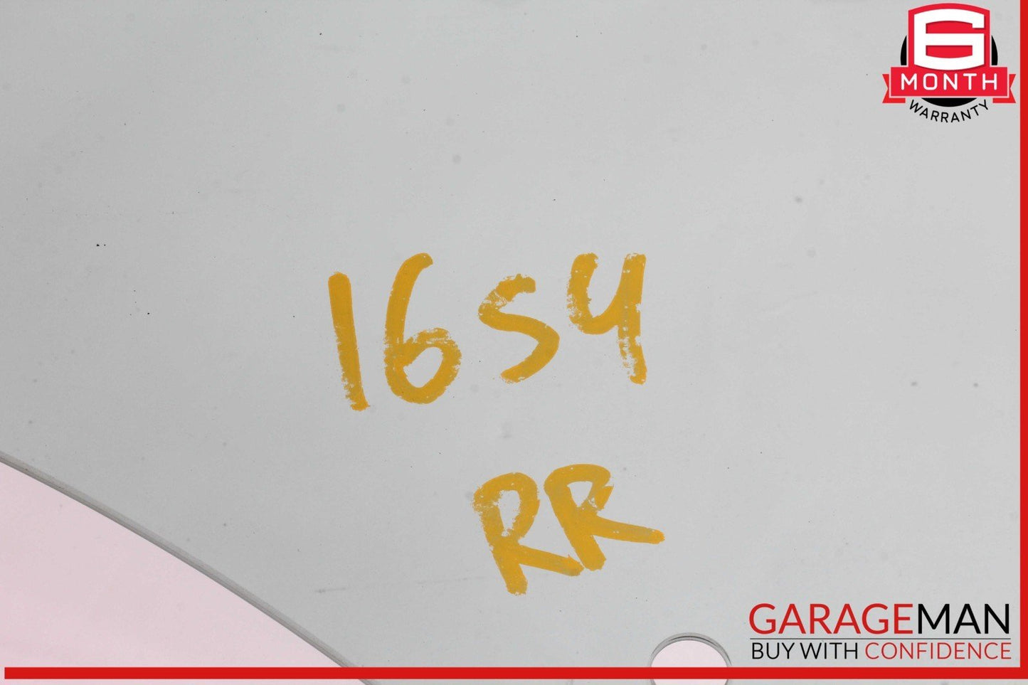 09-16 Audi S4 A4 Rear Right Passenger Side Door Window Glass OEM