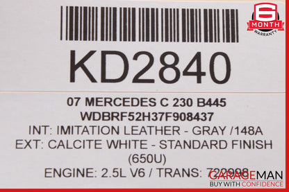 01-07 Mercedes W203 C230 C320 Front Left Driver Side Headlight Support Bracket