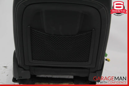 09-17 Audi Q5 Front Left Side Complete Seat Cushion Cover Assembly Black