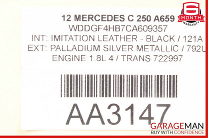 08-14 Mercedes W204 C250 C300 Front Left Driver Side Door Controller Module