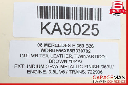 03-11 Mercedes W211 E350 E63 AMG CLS55 Steering Gear Coupling 2034620478 OEM