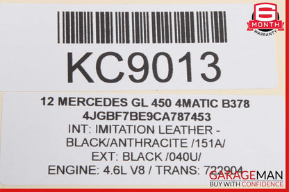 06-12 Mercedes X164 GL450 Trunk Lid Tailgate Hydraulic Pump Motor Cylinder OEM