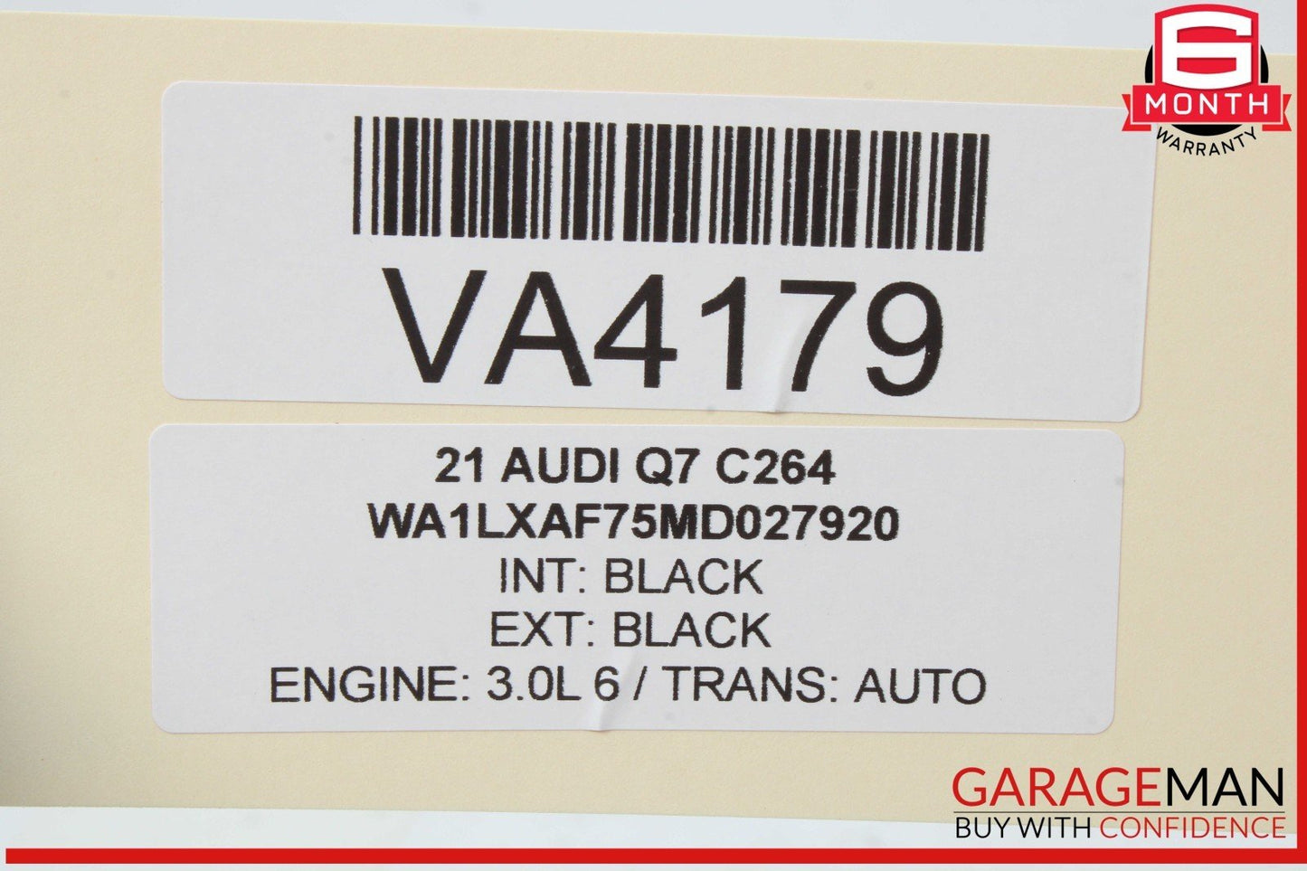 19-24 Audi Q7 Rear 3rd Third Row Seat Memory Control Module Unit 4M1959760G OEM