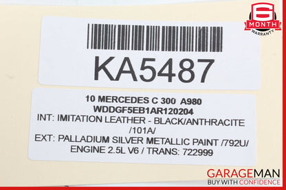 08-14 Mercedes W204 C300 C350 C250 Rear Left Door Lock Latch Actuator OEM
