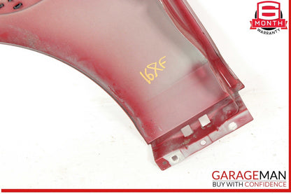 16-23 Jaguar XF Front Right Passenger Side Fender Panel Assembly Red OEM
