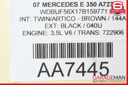 03-11 Mercedes CLS350 E350 Front Right Side RWD Suspension Upper Control Arm